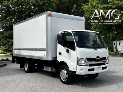 Abenante Motor Group (SK) 2018 Hino 195 16 Foot Cube Van Exhaust Brake Power Tailgate Bluetooth Box...