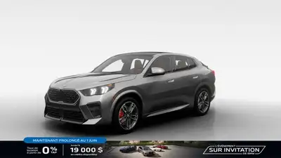 BMW Laval vous présente la puissante *BMW X2 xDrive28i 2026*. La nouvelle BMW X2 a la sportivité et...