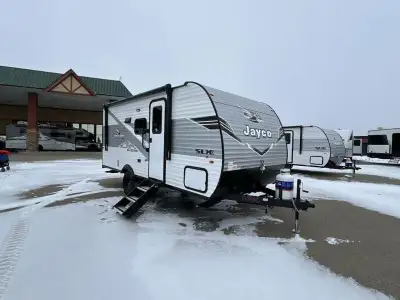 Jayco Jay Flight SLX travel trailer 175BHW highlights: Front Queen Bed 12' Electric Awning Full Bath...
