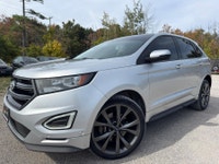 2017 FORD EDGE SPORT AWD ONLY 108,786KM CLEAN CARFAX ABSOLUTELY GORGEOUS FULLY LOADED ONLY $255.80 B... (image 1)