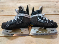 Kids’ Bauer Supreme Hockey Skates, Size Y7