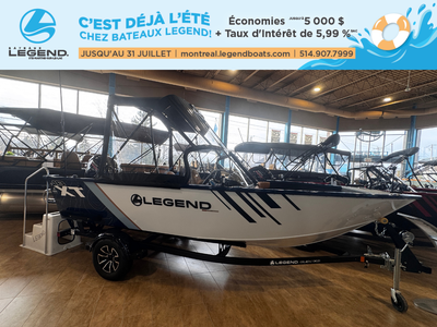 Découvrez notre Legend 18 XT Sport 2026, propulsé par un Mercury 115 ELPT Pro XS CT. Ce modèle est e...