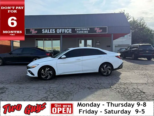 2025 Hyundai ELANTRA Preferred w/Tech Pkg Sunroof Back Up Camera