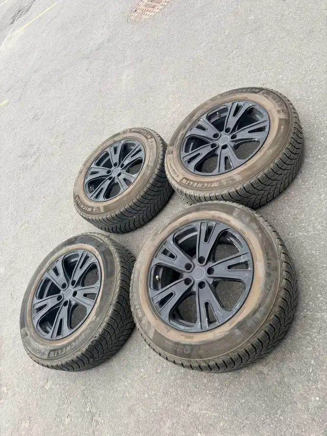 245/60/18 michelin winters 5x120 acura mdx honda pilot enkei rim in Tires & Rims in City of Toronto - Image 5
