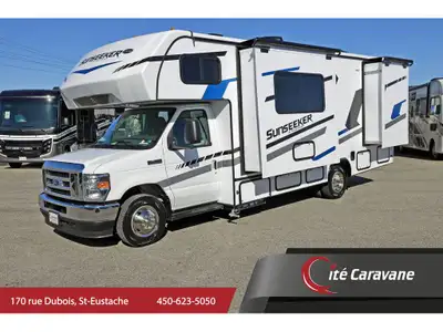 Forest River Sunseeker 2500 3 extensions CLASSE C Tissu : Lava boiseries : River teak , Ford V8 7.3L...