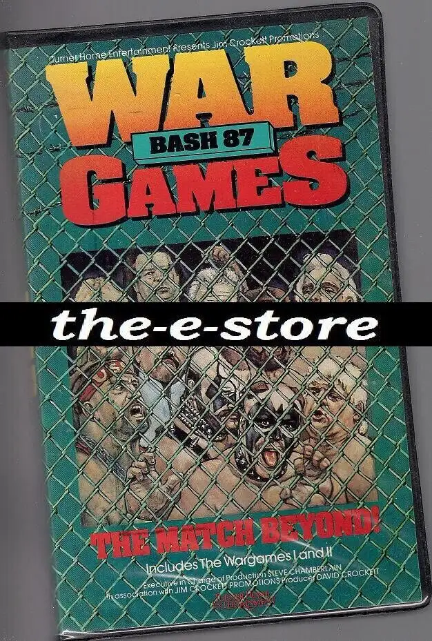 Wrestling VHS/DVD 1987 - GREAT AMERICAN BASH. WWE/WWF/WCW/NWA.