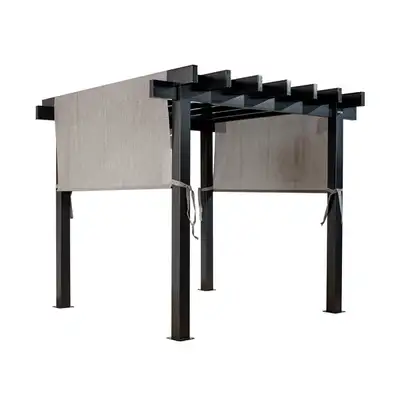 Sojag Yamba Pergola with Adjustable Textilene Canopy (10X10), View more