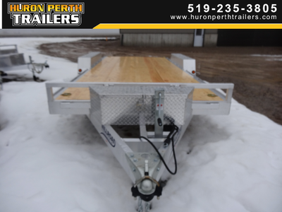 Huron Perth Trailers 2024 Millroad MFT1880-5 Aluminum Trailer 79.5 inches Wide x 18ft Length Two 520...
