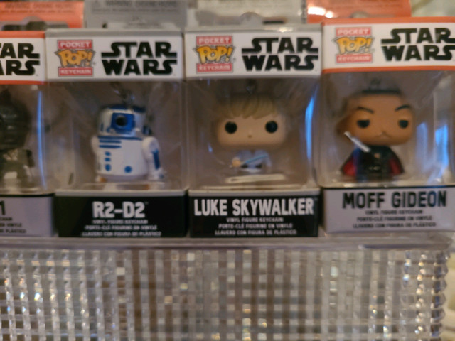 Star War funko pocket keychain at $10 each in Arts & Collectibles in Calgary - Image 4