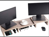 Dual Monitor Stand, Monitor Stands for 2 Monitors, Monitor Stand