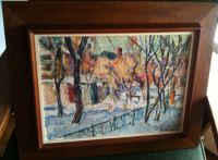 ELISABETH (BETTY) ROBERTA GALBRAITH  16” x 12” QUEBEC ART