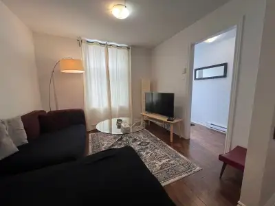 3 1/2 COZY & FURNISHED IN VERDUN - 3848 JOSEPH - METRO$1,500