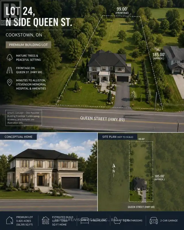 0 HIGHWAY 89 Innisfil (Cookstown), Ontario in Land for Sale in Barrie - Image 3