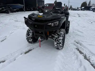 Share the Ride Through Terrains Alterra 600 TRV EPS Legal 2 Seater 597cc EFI Engine 11.5-in Ground C...