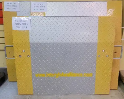 Aluminium Dock Plate -- Plaque de quai en aluminium, View more