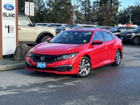 2019 Honda Civic Sedan EX with a 2.0L i-VTEC engine, adaptive cruise control, power moonroof, Apple... (image 1)