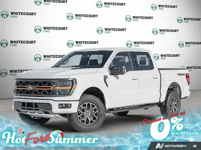 Introducing the 2026 Ford F-150 Tremor, dressed in a stunning white exterior and equipped with a rob...