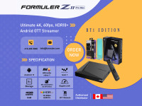 Formuler Z 11 Pro Max BT1 Edition Remote with Bonus HDMI Cable