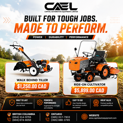 Prepare your soil faster and more efficiently with CAEL's high-performance Cultivators and Tillers....