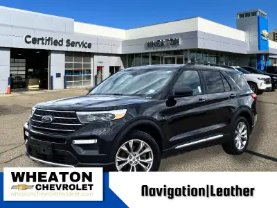 Experience the perfect blend of power, comfort, and versatility with the 2020 Ford Explorer XLT in s...