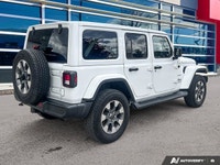 Clean CarFax, Beautiful Bright White 2023 Jeep Wrangler Sahara 4X4, 8-Speed Automatic, Fuel Efficien... (image 5)
