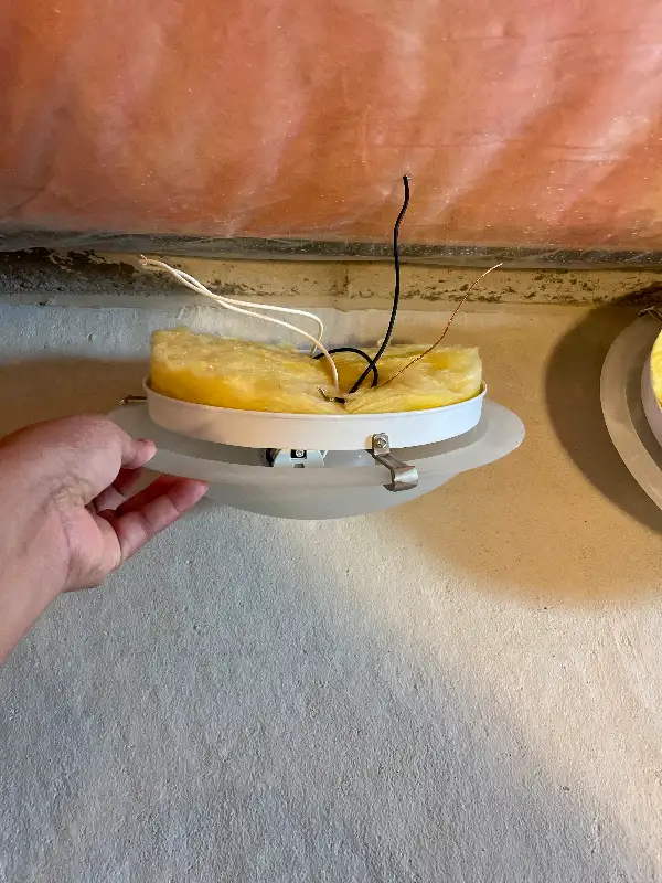 2-Light Pewter Clip Flushmount Ceiling Light with Marbled Glass63234727974401123