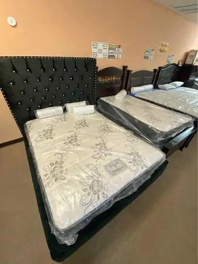 WHATSAPP / CALL: 647-495-9167 Message anytime to order! ️ Brand New Bed Sets – Foam & Spring Mattres...