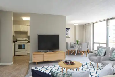 Located in St. James Studio, Bachelor, 1, 2 and 3 bedroom apartments 3 high-rise buildings located n...