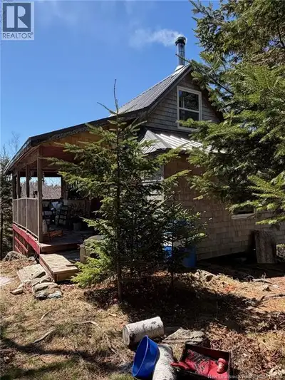 This off-grid cabin will allow you to sit on the porch and watch the ever-changing view as the tide...