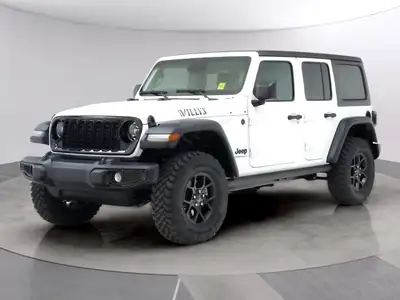 Get ready for adventure with the 2026 Jeep Wrangler Willys, a true embodiment of rugged capability a...