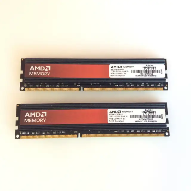 AMD Entertainment Edition 4GB DDR3 1600 (PC3 12800) Desktop Memo in System Components in Mississauga / Peel Region - Image 3