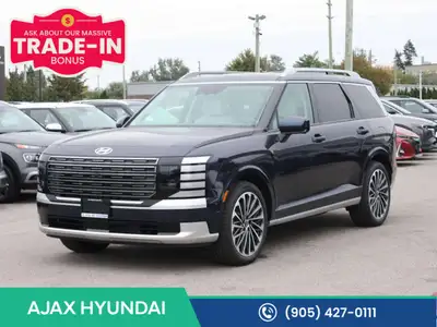 Experience flagship luxury, bold new styling, and exceptional three-row versatility with this 2026 H...