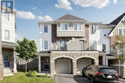 Welcome to this 3+1 bedroom end-unit townhouse on a premium corner lot with 3 full washrooms,offerin...