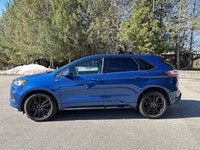 // ACCIDENT FREE!! // Meet the 2022 Ford Edge ST Line AWD at Haldimand Motors Ltd. in Cayuga. Finish... (image 9)