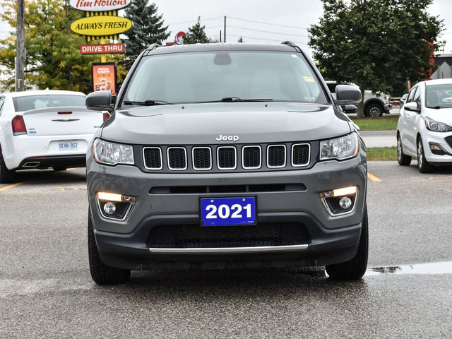 2021 Jeep Compass Limited 4x4 ~Bluetooth ~Backup Camera ~Leather in Cars & Trucks in Barrie - Image 2