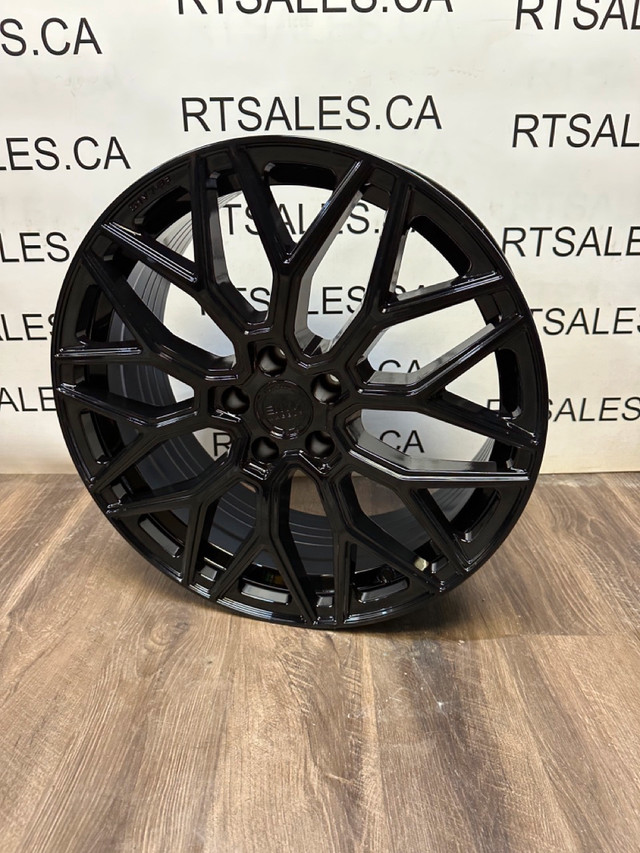 20x8.5 Envy FF-2 Rims 5x114.3 Gloss Black in Tires & Rims in Saskatoon - Image 4