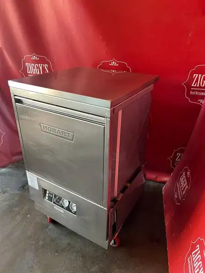 24” Hobart SR24H high temp under counter dishwasher, View more
