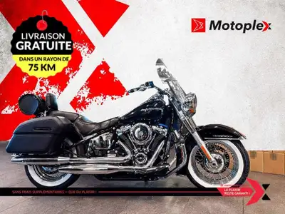 SOFTAIL HERITAGE DELUXE HARLEY DAVIDSON SOFTAIL HERITAGE DELUXE 2019 EN PARFAITE CONDITION GARANTIE...