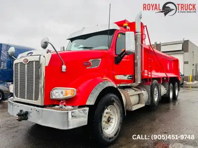 2022 PETERBILT DUMP TRUCK ODOMETER: 205,000 KM Specs: Engine & HP: CUMMINS X15 525 Transmission: Eat...
