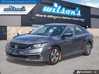 Come see this certified 2020 Honda Civic Sedan LX Sedan | Auto | Adaptive Cruise | Heated Seats | Ca...