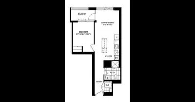 Daniels Square One Inc. | Mississauga ️ 1 Bed | 1 Bath 523 sqft 44+ Floor | North View ️ 1 Locker |...