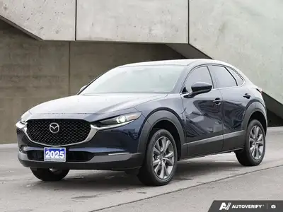 2025 MAZDA CX-30 GT AWD. NO ACCIDENTS!! LOW KMS AND LIKE-NEW CONDITION!! POWERED BY A 2.5L SKYACTIV-...