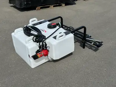 The Fimco 45-gallon UTV sprayer 4.5 GPM broadcast is designed to fit in the bed of a UTV and offers...