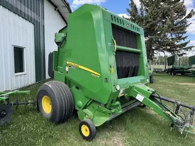 Welcome to Horizon Ag & Turf Location: Horizon Ag & Turf Warburg 2018 JOHN DEERE 560M ROUND BALER, 1...