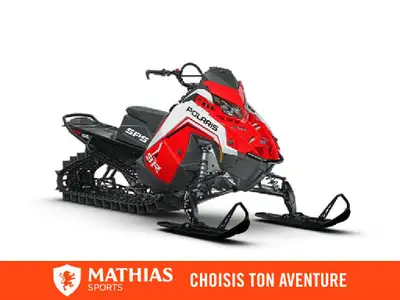 Concessionnaire des véhicules neufs et d'occasion. Motoneige POLARIS 9R RMK SPS 155 RED ES 2027 Faci...