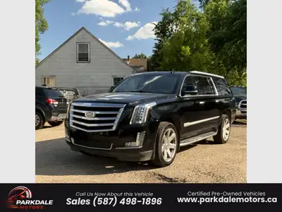 2019 Cadillac Escalade ESV Premium Luxury Power, Comfort & Tech in One SUV! Parkdale Motors 8625 118...