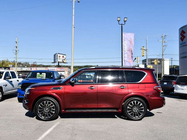 2023 Nissan Armada 4x4 Platinum ~Nav ~Heated Leather ~Sunroof ~C in Cars & Trucks in Barrie - Image 4