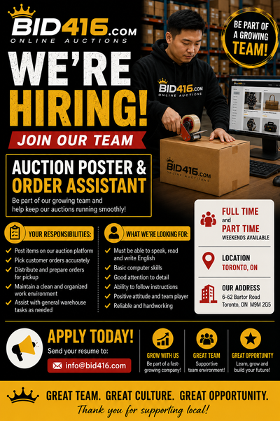 Auction/Ebay Posters, View more