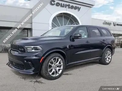 6.2L HEMI V8 SUPERCHARGED SRT ENGINE, LAGUNA LEATHER HIGH PREFORMACE SEATS, PREMIUM INSTRUMENT PANEL...