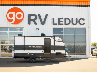 A compact and modern RV designed for easy travel, offering a comfortable interior and practical camp...